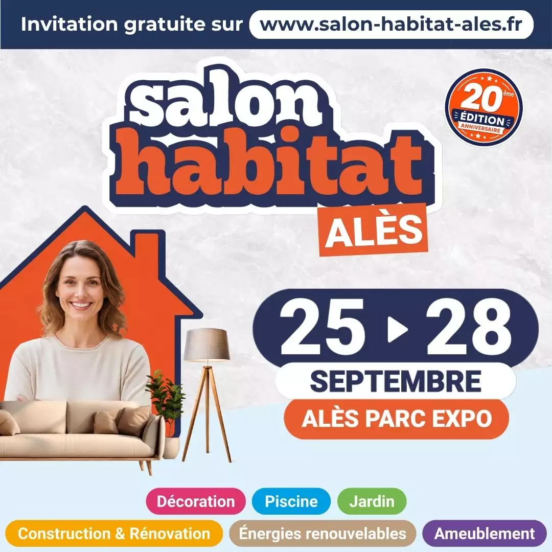 Présent au Salon Habitat d'Alès !