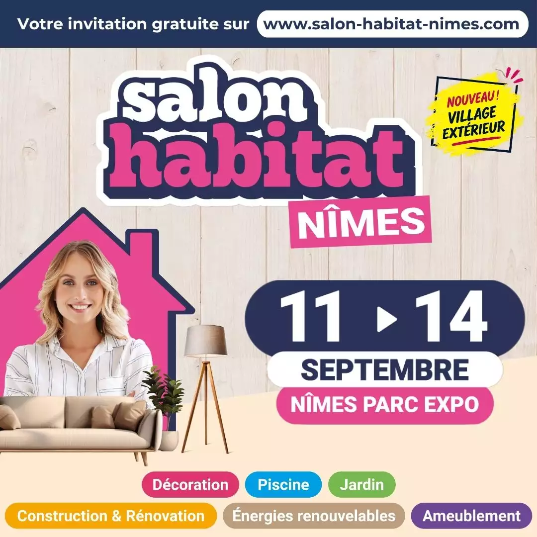 Maisons Bati-France au Salon Habitat de Nîmes – Stand 103