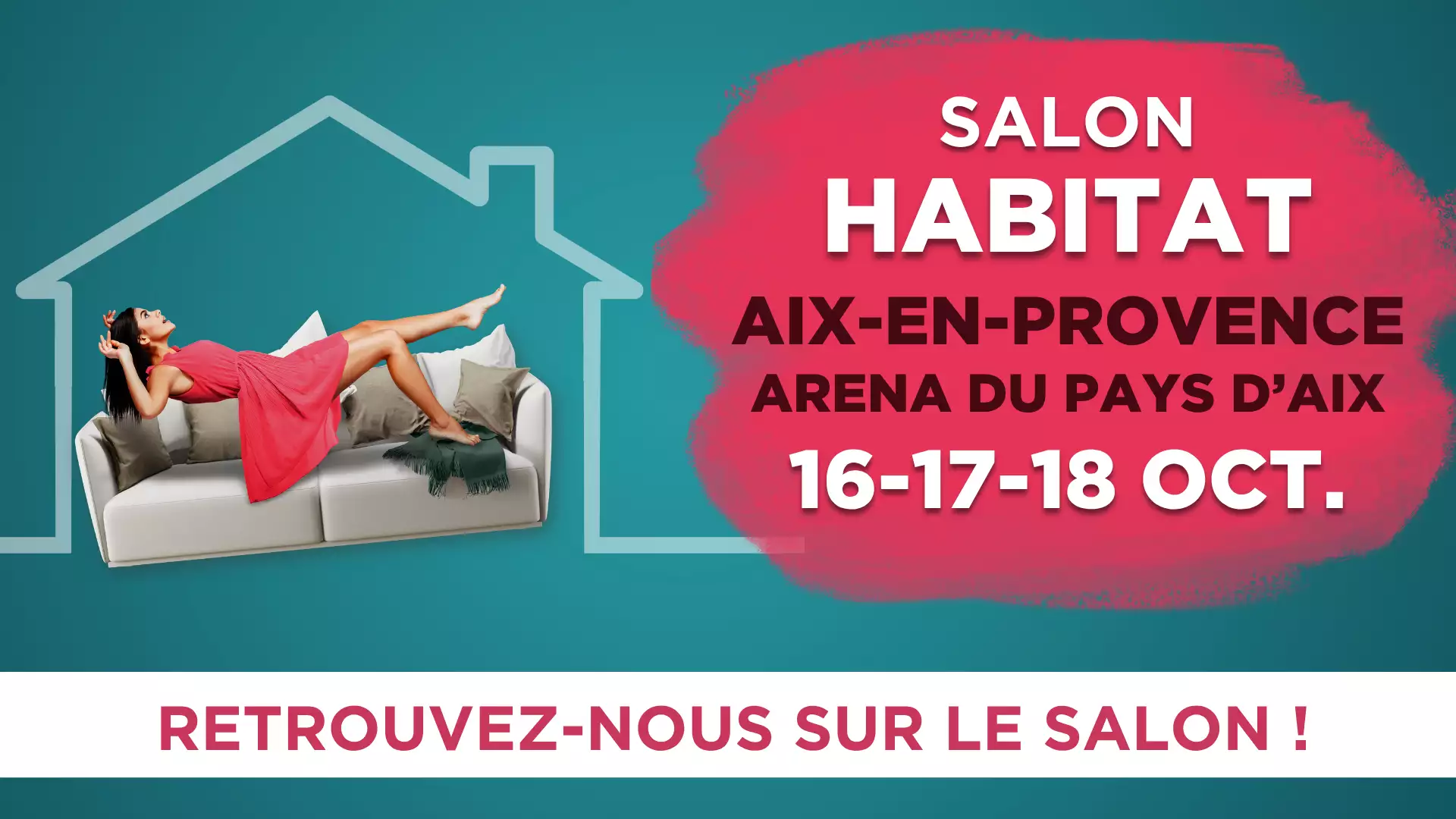 Présents sur le stand B15 du Salon Habitat d'Aix-en-Provence