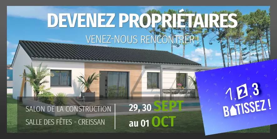 Maisons Bati France au salon de la Construction de Creissan