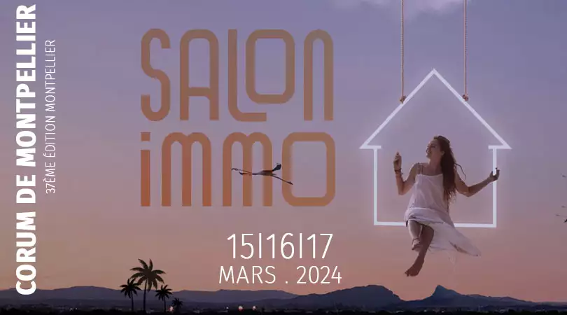 Présents sur Salon de l'Immobilier au Corum de Montpellier