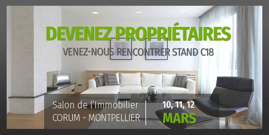 Maisons Bati France au Salon de l'Immobilier, au Corum de Montpellier