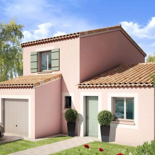 Maison neuve à étage de 90 m² à Bédarieux avec terrain viabilisé