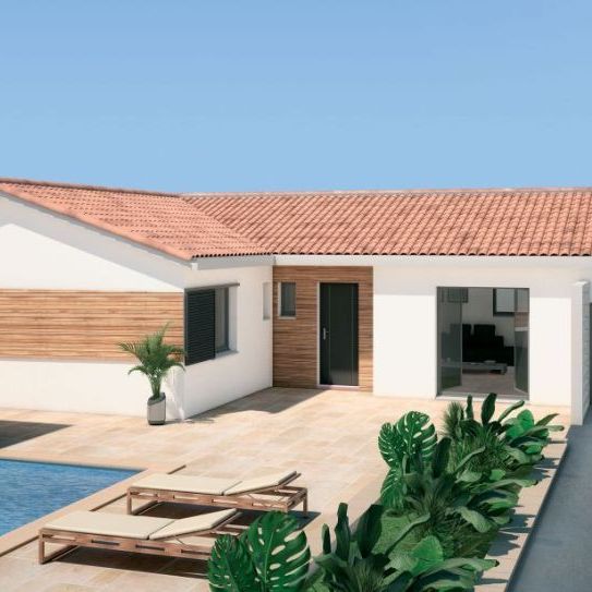 villa moderne et économique à Canet 34800