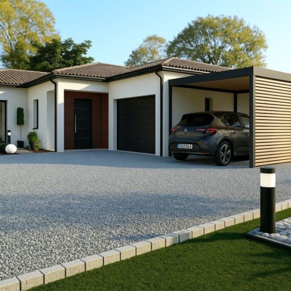 Maison plain-pied 110 m² avec garage et terrain de 746 m² à Pélissanne