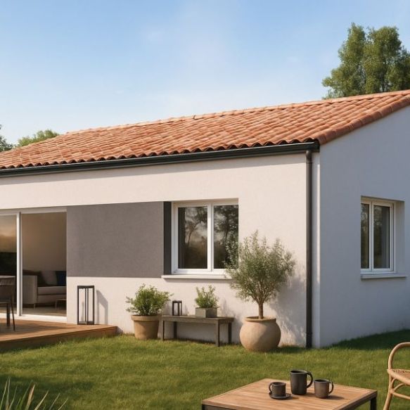 Maison Neuve plain pied T3 à Saint Chaptes