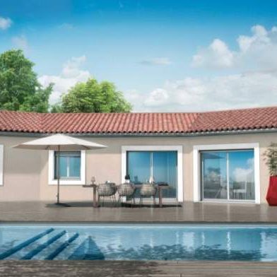 villa neuve à canet entre Montpellier et Beziers 34800