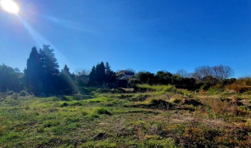 terrain de 1200m2 sur un terrain diffus à Caux proche Pezenas