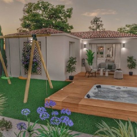 Maison neuve de plain-pied à Poussan – 45 m² sur terrain viabilisé de 250 m², proche commodités et idéal investisseur