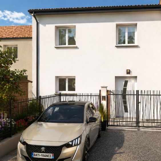 Maison neuve 76 m² avec 3 chambres sur terrain de 214 m² à Poussan (34560)