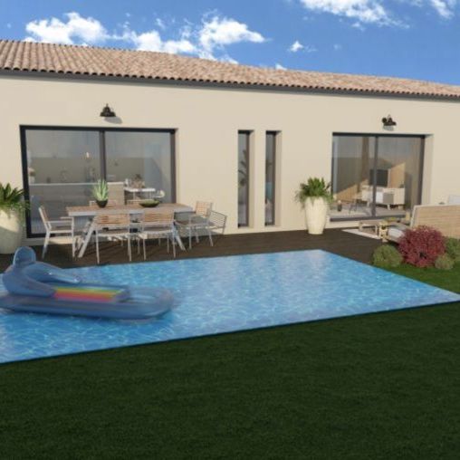 Villa 86 M² 3 chambres et 650 M² de terrain