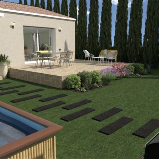 Villa plain pied 3 chambres idéalement située