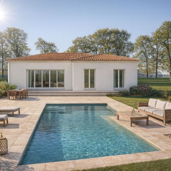 Maison plain-pied de 120 m² sur grand terrain de 800 m² à Gardanne, proche écoles et espaces verts