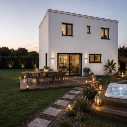 Terrain viabilisé 337 m² à Lambesc – Maison neuve à étage 85 m² avec 3 chambres