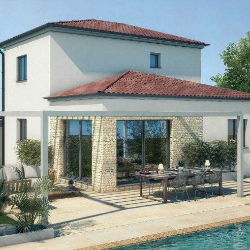 "Maison neuve 4 pièces avec suite parentale à Balaruc-le-Vieux, proche commodités et plages"