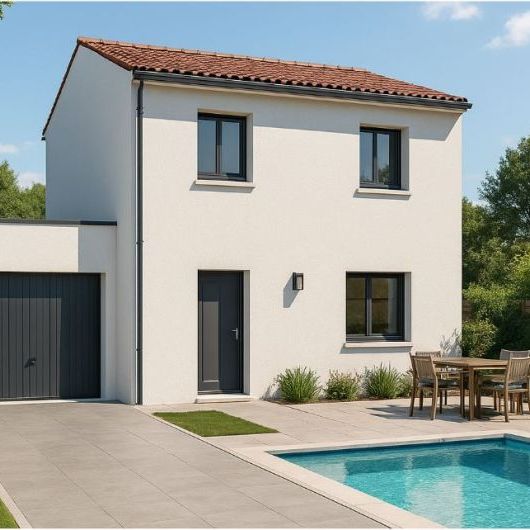 Maison contemporaine à bâtir à Balaruc-le-Vieux – 3 chambres, garage, proche écoles et commodités