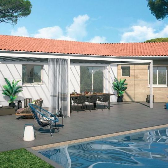 Maison neuve 4 pièces à Aujargues parcelle de 450m2