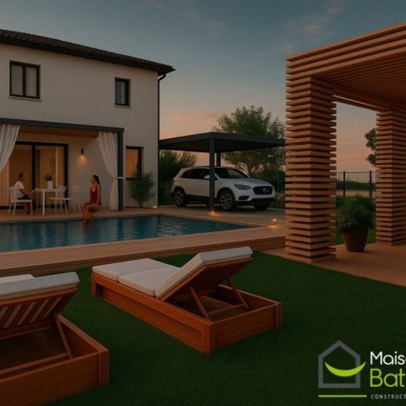 Terrain + maison 110 m² à Cavaillon (84300) – Hors lotissement, terrain clos de 540 m² avec 4 chambres