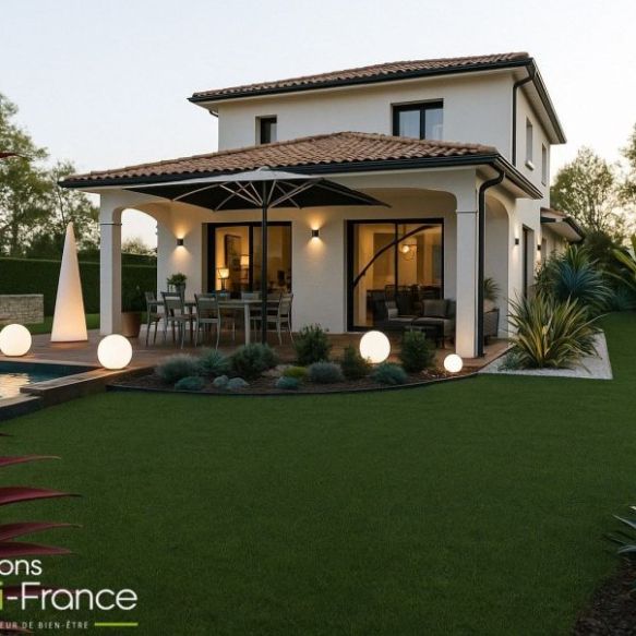 Maison neuve de 120 m² avec grand terrain de 950 m² à Raphèle-lès-Arles – Projet de construction familial