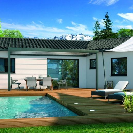 terrain plus maison a pouzolles
