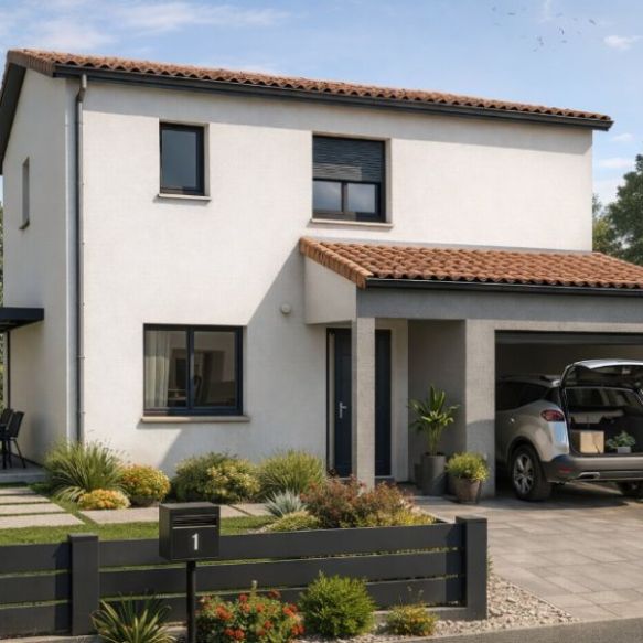 Maison 4 pièces avec garage à saint just