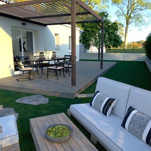 Maison neuve 68 m² avec terrain viabilisé de 350 m² à Sénas (13560) – idéale primo-accédants, 2 chambres, projet prêt à bâtir