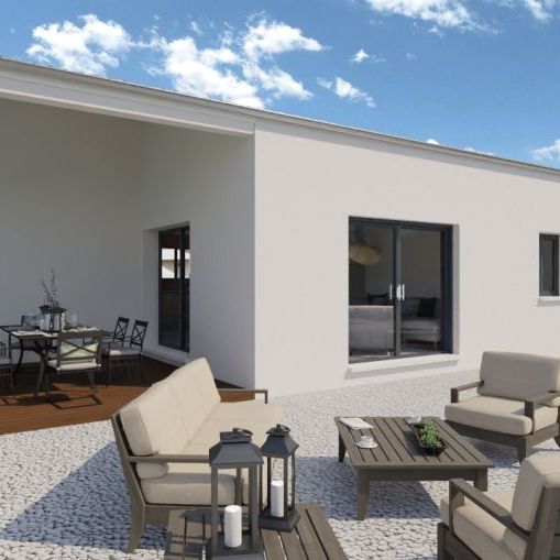 Terrain maison 80 m² Ribaute les Tavernes 3 chambres terrain 450 m² viabilisé proche écoles et commodités baisse de prix