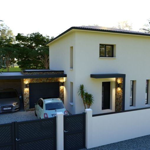 : Maison contemporaine à bâtir à Portiragnes + terrain viabilisé