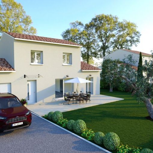 Villa demi étage avec suite parentale 92 M² + garage à Eyguieres