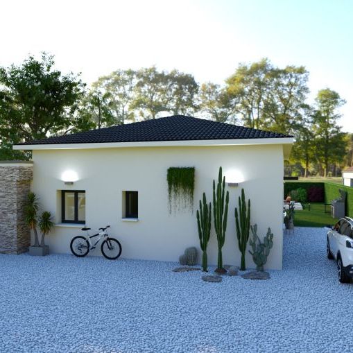 Maison neuve plain-pied à Robion avec terrain viabilisé, proche écoles et commodités – 91 m², prestations de qualité 84440