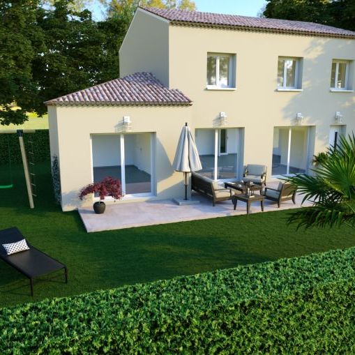 Nouveau sur Rochefort du Gard maison T5 sur un terrain de 950m2