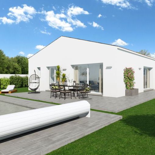 30320 Bezouce villa F4 à construire sur terrain 600m²