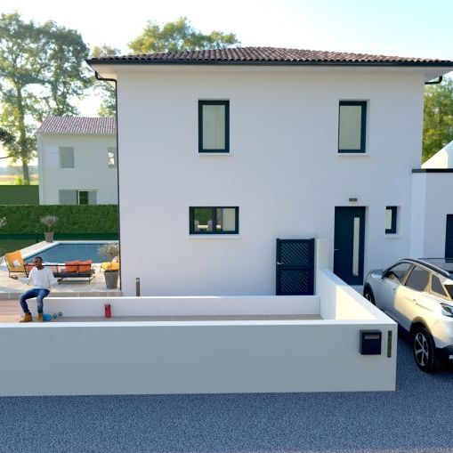 Maison neuve + terrain à Magalas