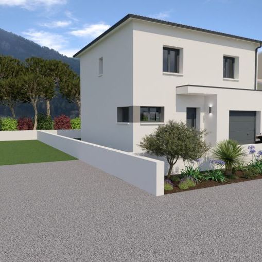 Villa 90 m² avec garage sur VAILHAUQUES 34570