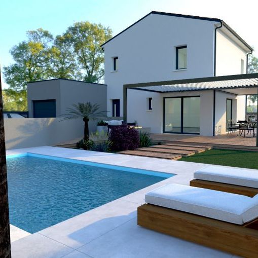 Villa Moderne de 90 m² avec garage GIGEAN 34770