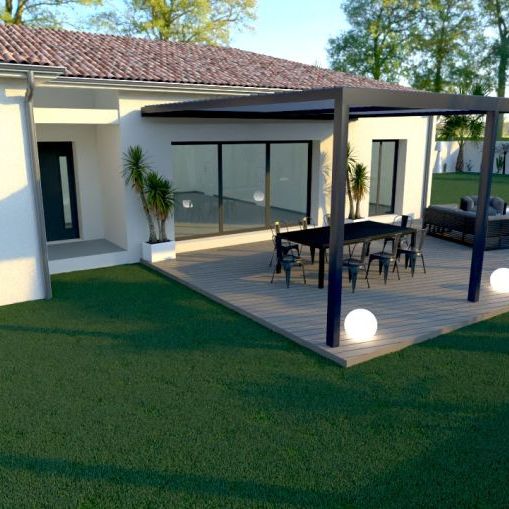 Maison neuve à Istres  110 m² 3 chambres grand terrain de 3613 m² proche commodités