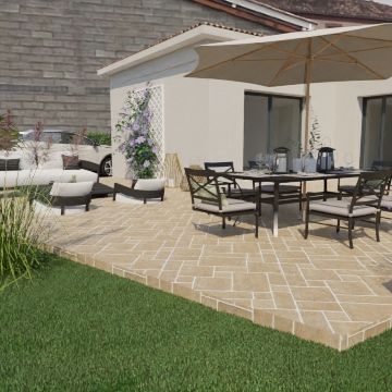 Maison plain-pied en L 85 m² sur terrain 1000 m² à Mons entre Nîmes  Alès CCMI, PTZ  plan évolutif