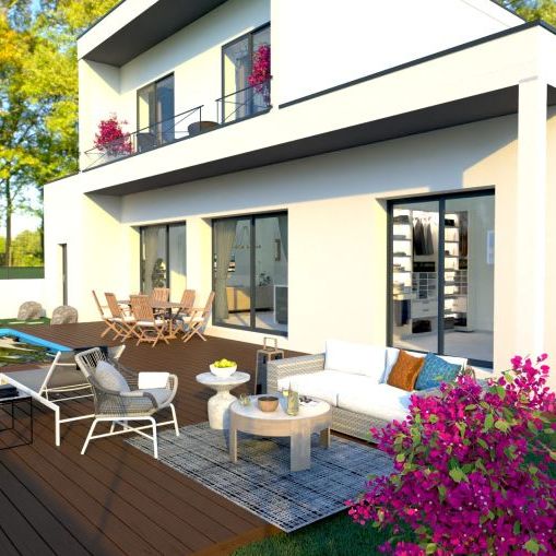 Maison contemporaine à Agde - 5 pièces, garage et terrain viabilisé à 5 minutes des plages