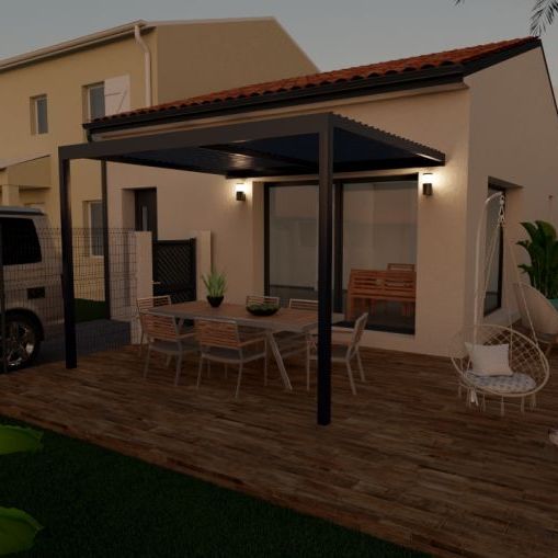 Terrain HORS LOTISSEMENT + maison neuve à Marseillan