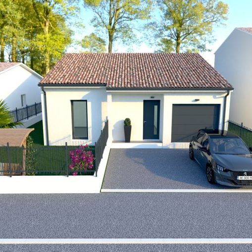 Construction plain-pied 3 chambres avec garage à Vias