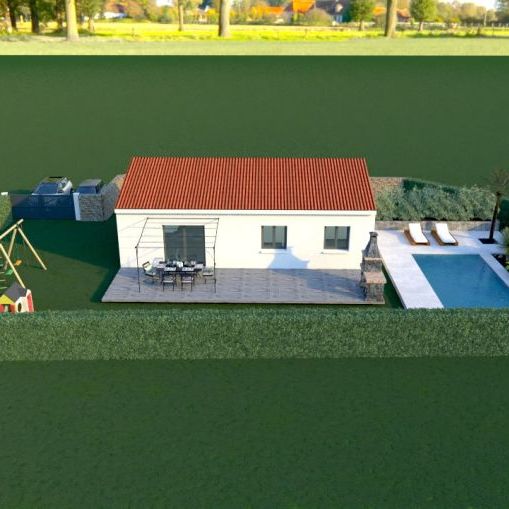 MAISON DE PLAIN PIED 3 CHAMBRES