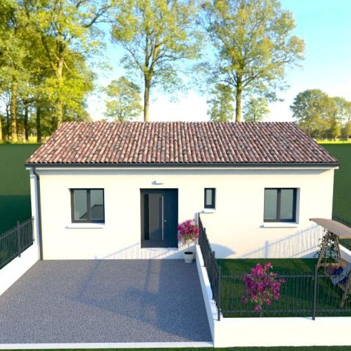 Maison de plain pied 2 chambres à St Mathieu de Tréviers