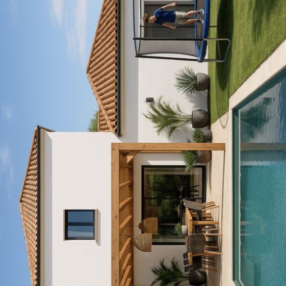 Maison neuve 110 m² avec 3 chambres sur terrain viabilisé à Cucuron (84160)
