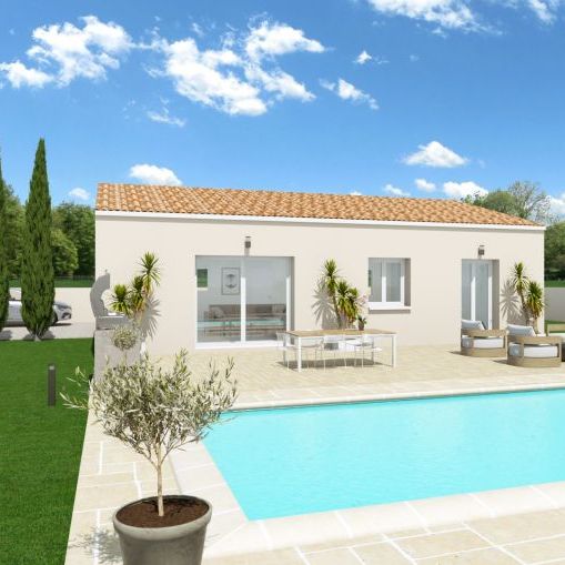 villa 100m2 sur 500m2 de terrain