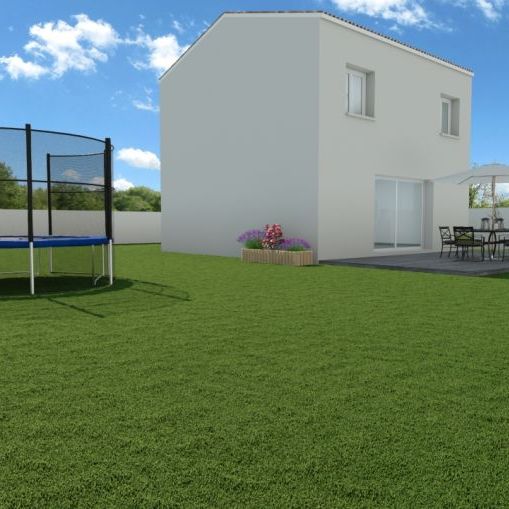 villa traditionnelle 3 chambres sur une parcelle de 212m2 viabilisé