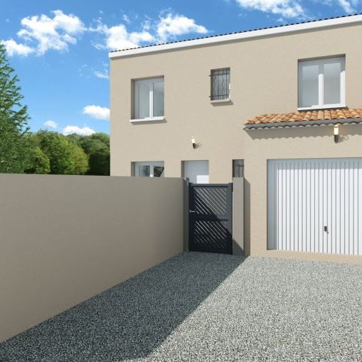 villa à étage et jardin sur la commune de mazan