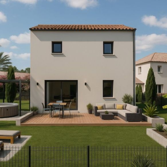 Villa étage 3 chambres à Marsillargues
