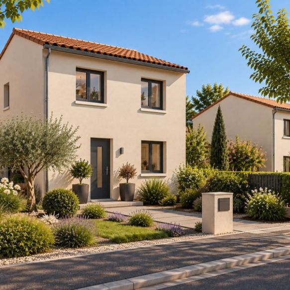 Maison neuve 3 pièces à saint chaptes au calme ideal primo accedant