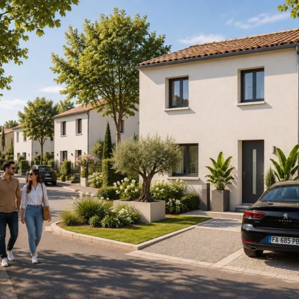 Maison neuve 4 pièces sur parcelle de 200m2