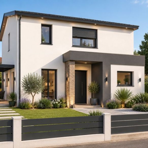 Maison neuve 4 pièces 80m2 à sussargues au calme, plan personnalisable